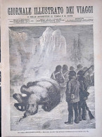 Giornale Illustrato Dei Viaggi 8 Gennaio 1870 Maori Zelanda Caccia Polo Panama - Antes 1900