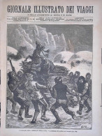 Giornale Illustrato Dei Viaggi 25 Dicembre 1879 Spedizione Vega Treno Ristorante - Before 1900