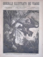 Giornale Illustrato Dei Viaggi 1 Gennaio 1880 Serpa Pinto Fanciulle Nautch India - Avant 1900