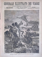 Giornale Illustrato Dei Viaggi 13 Novembre 1879 Australia Traffico Schiavi Asia - Avant 1900