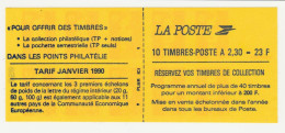 France Carnet N° 2630-C1 ** Reservez Vos Timbres De Collection - Autres & Non Classés