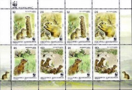 Macedonia 2011 WWF European Ground Squirrel Spermophilus Citellus Sheetlet MNH - Nuovi