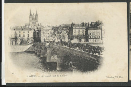 Maine Et Loire , Angers , Le Grand Pont Du Centre - Angers