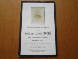 Souvenez-vous Dans Vos Prières De Madame Louis ROCHÉ, Née Louise-Claire TASSIN - Toucy