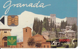 CP-029 TARJETA DE GRANADA DE 2000 PTAS DEL 06/94 Y TIRADA 20000 - Commémoratives Publicitaires