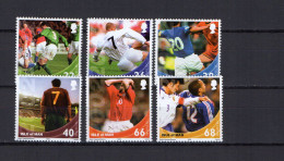 Isle Of Man 2002 Football Soccer World Cup Set Of 6 MNH - 2002 – Zuid-Korea / Japan