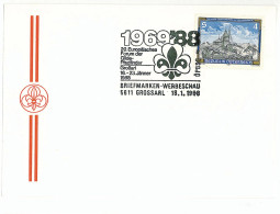 SC 45 - 753 Scout AUSTRIA - Cover - Used - 1988 - Cartas & Documentos