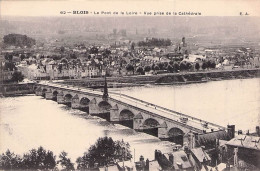 BLOIS LE PONT DE LA LOIRE VUE PRISE DE LA CATHEDRALE - Blois