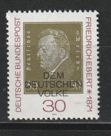 Bund Michel 659 Friedrich Ebert ** - Unused Stamps