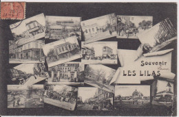 SEINE SAINT DENIS - Souvenir LES LILAS ( Carte Multi - Vues ) - Les Lilas