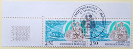 - N° 2808. Paire En Coin De Feuille. Cours Constitutionnelles Européennes. Oblitéré Premier Jour - - Used Stamps