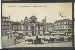 Maine Et Loire , Angers ,  La Place Du Ralliement Et Le Grand Théatre - Angers