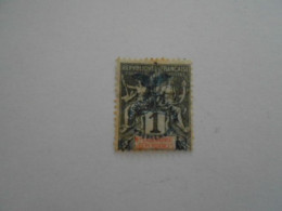 NOUVELLE-CALEDONIE YT 67 ALLEGORIE 1c S. Noir S.azuré(*) - Unused Stamps