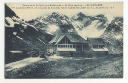 05/ CPA A - Le Lautaret - La Meije Et Glacier De L'Homme Vus Du Chalet Restaurant Du P.L.M - Sonstige & Ohne Zuordnung