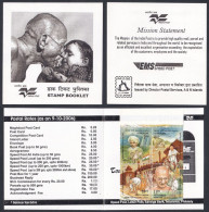 Inde India 2006 Mint Stamp Booklet Mahatma Gandhi, Indian Independence Leader, Social Reformer - Autres & Non Classés