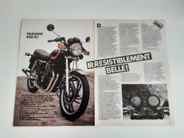 Coupure De Presse Moto Yamaha 400 XJ - Moto