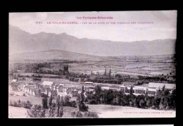 Cp, Chemin De Fer, Vue La Gare Et Des Maisons Des Cheminots, 66, La Tour De Carol, Voyagée 1930 - Gares - Sans Trains