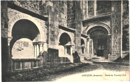 CPA Carte Postale France  Conques Porte Du Transept Sud 1914  VM80144 - Rodez