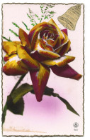 Roos Bloem Rose Flower Fleur Briefstempel 1941 Antwerpen Htje - Blumen