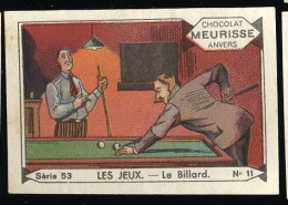 Meurisse - Ca 1930 - 53 - Les Jeux, Games - 11 - Le Billard, Billiard - Andere & Zonder Classificatie