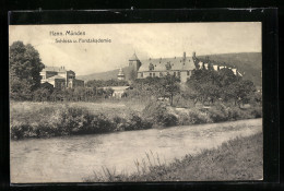 AK Hann.-Münden, Schloss Und Forstakademie  - Hannoversch Muenden