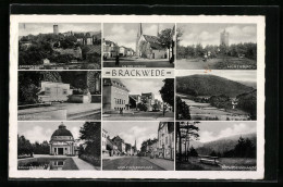 AK Brackwede, Sparrenburg, Sennefriedhof, Strasse  - Autres & Non Classés