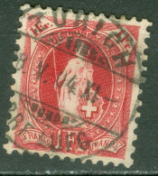 Suisse Zum 75 D Ob Second Choix - Used Stamps