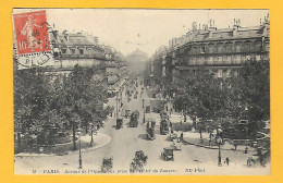 CPA PARIS VIII - Avenue De L OPERA En 1913 - Andere & Zonder Classificatie