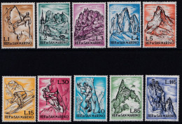 Mountains - 1962 - Unused Stamps