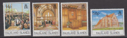 Falkland Islands 1992 Stanley Christ Church Cathedral 4v ** Mnh (59683C) - Falklandinseln