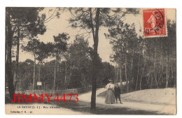 CPA - LA BAULE En 1909 (L-I.) Bois D'Amour ( Allée Bien Animée ) N° 14 - Coll. T. H. - La Baule-Escoublac