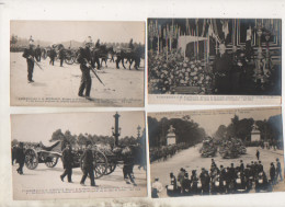 14 CPA - Funérailles De Mr Berteaux - Ministre De La Guerre - Catastrophe Issy Les Moulineaux - 4 Scans - - Funerales