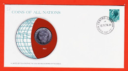 30438 / ⭐ ITALY 100 Lire 1979 FAO ItalieCOINS NATIONS Limited Edition Enveloppe Numismatique Numisletter Numiscover - 100 Liras