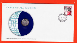 30437 / ⭐ BAHRAIN 50 FILS 1970 Bahreïn COINS NATIONS Limited Edition Enveloppe Numismatique Numisletter Numiscover - Bahrein