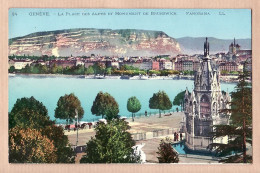 30425 / ⭐ GENEVE Place Des ALPES Monument Du BRUNSWICK Panorama 1910s LEVY 24 Suisse Switzerland Schwiez Zwitserland - Autres & Non Classés