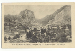 04/ CPA - Castellane - Vue Générale - Castellane