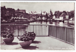 30313 / ⭐ (•◡•) ZURICH LIMMATQUAI Gegen Die ALPEN CPSM 1950s GABERELL 41602 Suisse Switzerland Schwiez - Andere & Zonder Classificatie