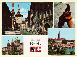 30163 / Gruss BERN BERNE Fiat 500 Multivues 1970s ¤ KIOSK AG 5919 Suisse Switzerland Schwiez Zwitserland - Andere & Zonder Classificatie