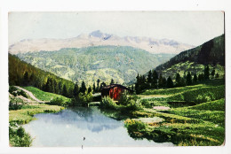 30246 / Petite Cabane En Bois Et Petit Lac PAYSAGE ALPAGE Alpes SUISSE CPA 1910s Serie 145 ¤ Switzerland Schwiez - Other & Unclassified