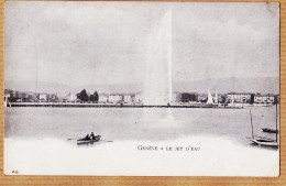 30224 / GENEVE Schweiz Le Jet D'eau Postkarte 1900s Suisse N°24 - Altri & Non Classificati