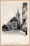 30196 / Mint Switzerland Vaud Waadt LAUSANNE Eglise St Saint FRANCOIS Postkarte 1900s Suisse Editeur:  ? N° 85 - Autres & Non Classés