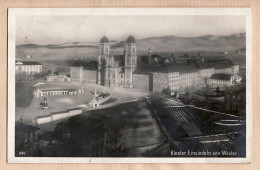 30167 / Carte-Photo EINSIEDELN Das Kloster Von Einsiedeln Von Westen Couvent Pélerinage 12.09.1913- BENZIGER 686 Schweiz - Andere & Zonder Classificatie