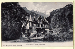 30132 / Peu Commun Kt Berne WILDERSWILL Villa BOUTIBONNE 1910s Photographie GABLER INTERLAKEN 7875 Suisse - Otros & Sin Clasificación