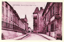 30061 / St SAINT-MIHIEL Meuse Rue De VAUX Et L'Hotel De VILLE 1920s - Edition COLIN - Saint Mihiel