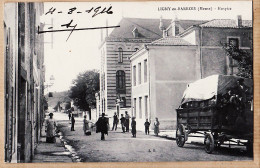 30071 / LIGNY-en-BARROIS Meuse Hospice Rue De Saint DIZIER Attelage 04.08.1916 Animation Villageoise L.T - Ligny En Barrois