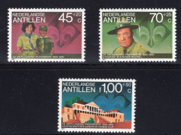 Netherlands Antilles Serie 3v 1981 Scouting MNH - Antillas Holandesas