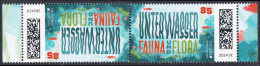 !a! GERMANY 2024 Mi. 3828 MNH Horiz.PAIR W/ Left/right Margins (b) - Europe: Underwater Fauna & Flora - Ungebraucht