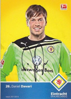 AK 215613 FOOTBALL / SOCCER / FUSSBALL - Eintracht Braunschweig - 2011 / 2012 - Daniel Davari - Calcio