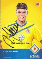 AK 215614 FOOTBALL / SOCCER / FUSSBALL - Eintracht Braunschweig - 2011 / 2012 - Matthias Henn - Football