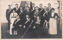 CHEVROUX (Ain) - Les Conscrits - Carte-Photo, écrit (2 Scans) - Ohne Zuordnung